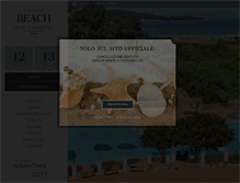 Tablet Screenshot of beachhotelresidence.it